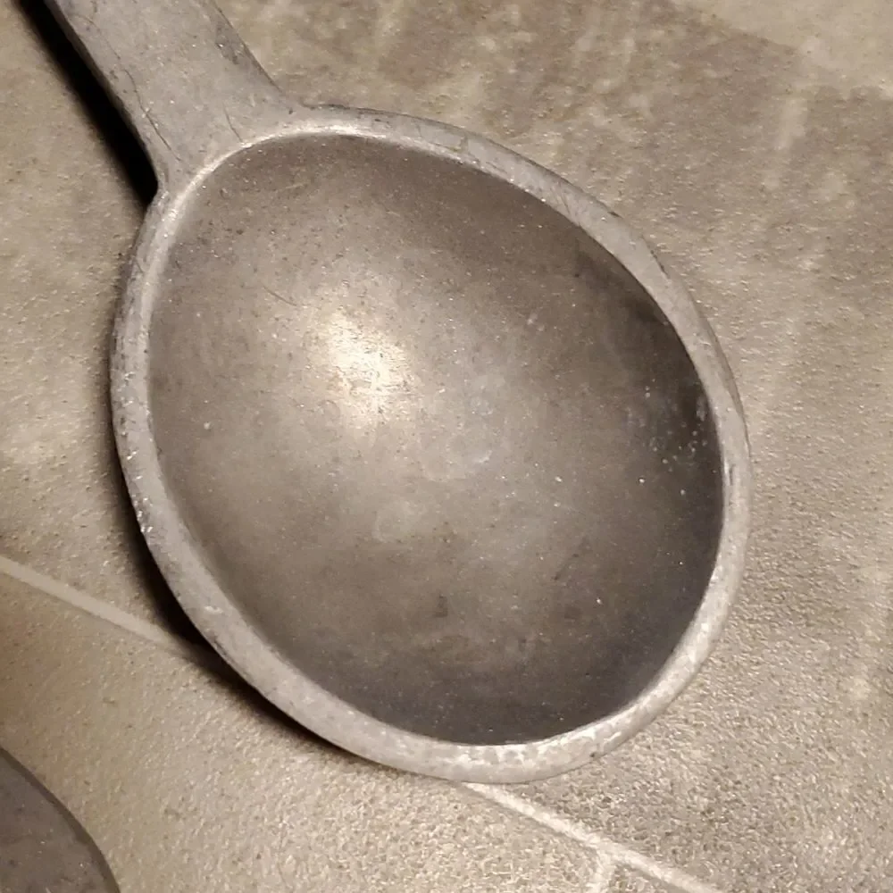 Vintage Aluminum Spoon & Fork Set